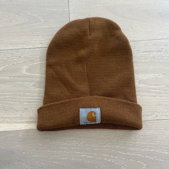 Carhartt men’s brown Beanie hat - Picture 1 of 4
